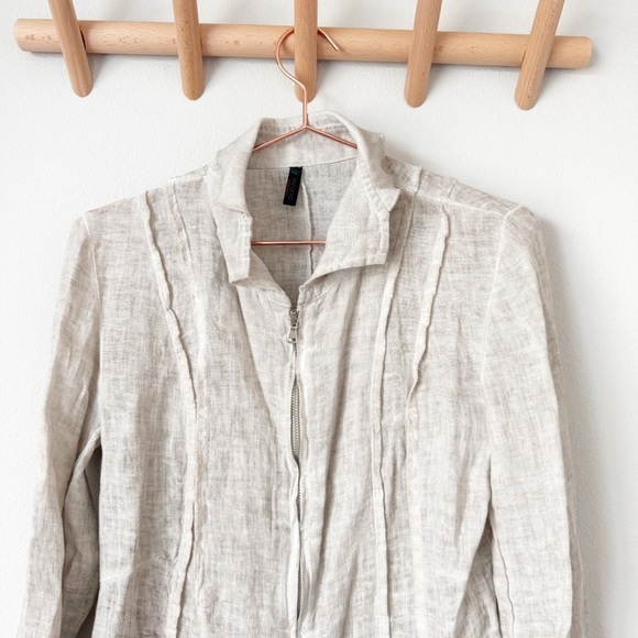 Women's Beige Jacket - Picture 2 of 11